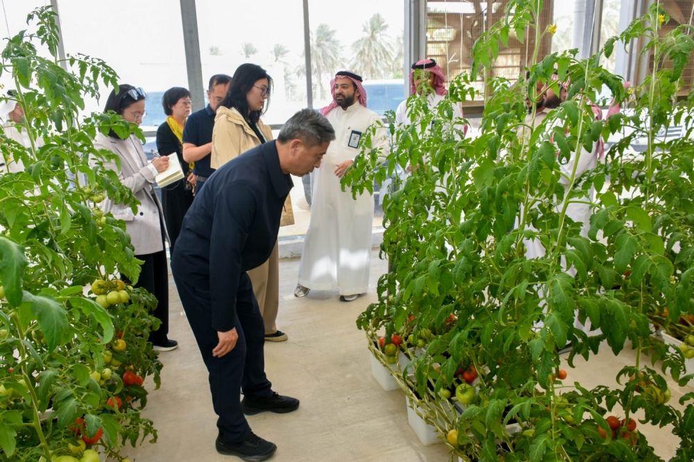 صور.. وفد صيني يطلع على تجربة ”الري“ الإدارية والتحول الرقمي