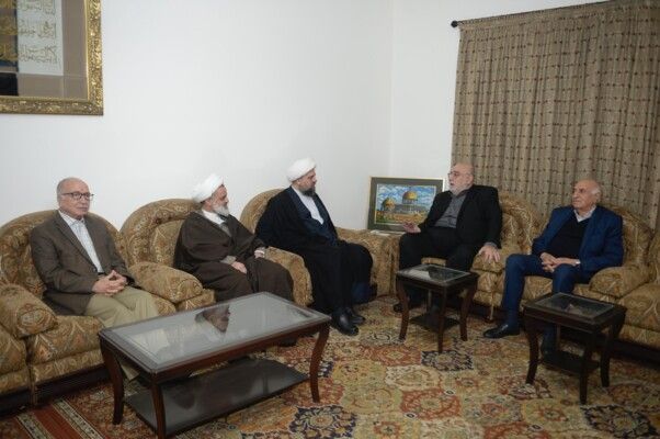 المفتي قبلان استقبل وفد "تجمع العلماء المسلمين" وحمدان وجبري متضامنين