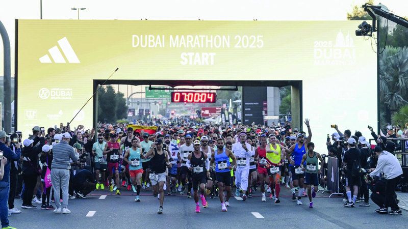 الامارات | فتح باب التسجيل للمشاركة في ماراثون دبي الـ 25