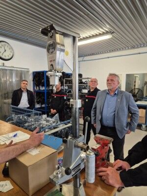 الدفاع المدني: زيارة فرح الى فرنسا تندرج في إطار استراتيجيتها الهادفة إلى تعزيز القدرات الوطنية