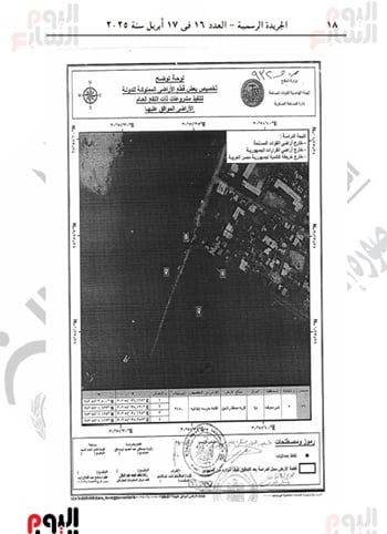 رئيس الوزراء يصدر قرارا بتخصيص عدد من الأراضى للمنفعة العامة