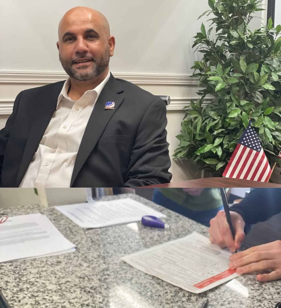 بصورة مفاجئة ...أمريكي من أصول يمنية يقتحم المشهد السياسي الأمريكي "شاهد"