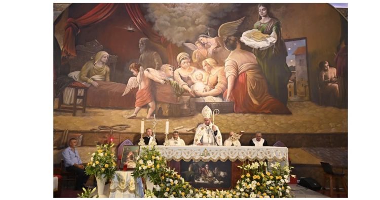 رزق ترأس رتبة سجدة الصليب في دير سيدة اللويزة: لنُصل من أجل المصلوبين في الأوجاعِ والآلام