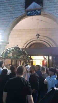 سفر احتفل برتبة جناز المسيح في كنيسة السيدة- زحلة: نأمل أن يقوم لبنان من جلجلته