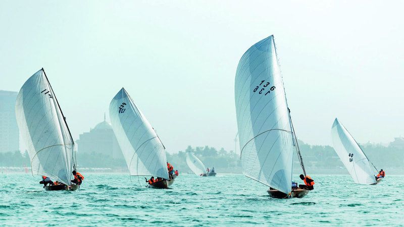 الامارات | سباق أبوظبي للمحامل الشراعية 22 قدماً ينطلق الأحد