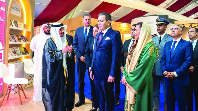 الامارات | المغرب يرفع علم الإمارات احتفاء بالشارقة ضيف شرف «الرباط للكتاب»