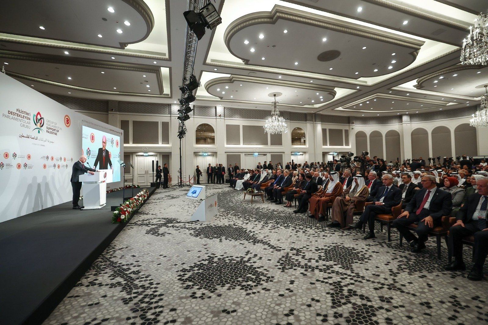 وكيل مجلس النواب خلال أول اجتماع للبرلمانات الداعمة لفلسطين: نرفض التهجير