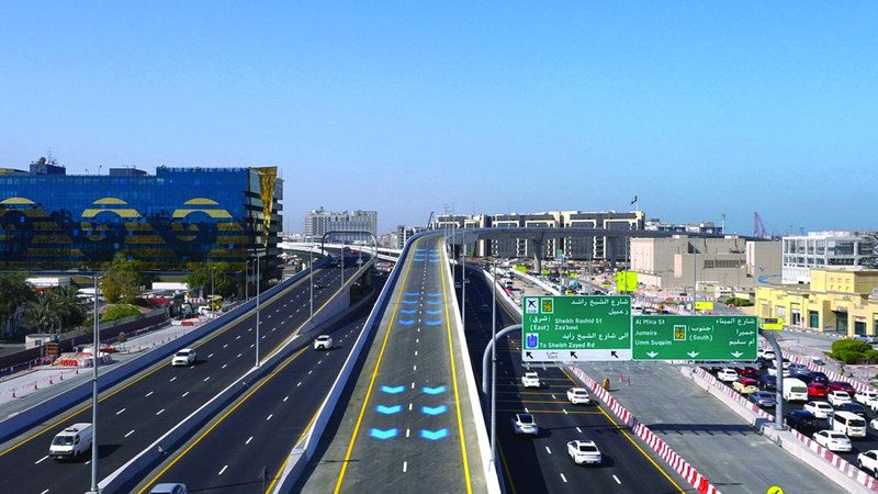 الامارات | جسر جديد يخدم القادمين من جميرا إلى شارع الميناء