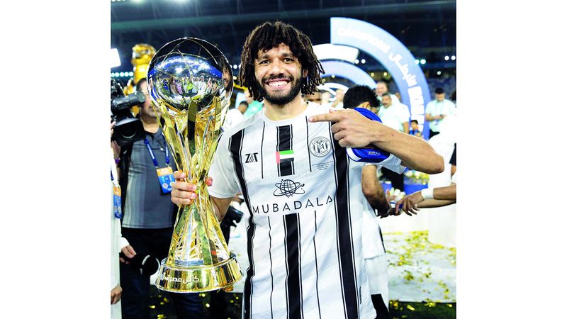 الامارات | النني: ترشيح شباب الأهلي للفوز باللقب حفّز الجزيرة لمعانقة الكأس