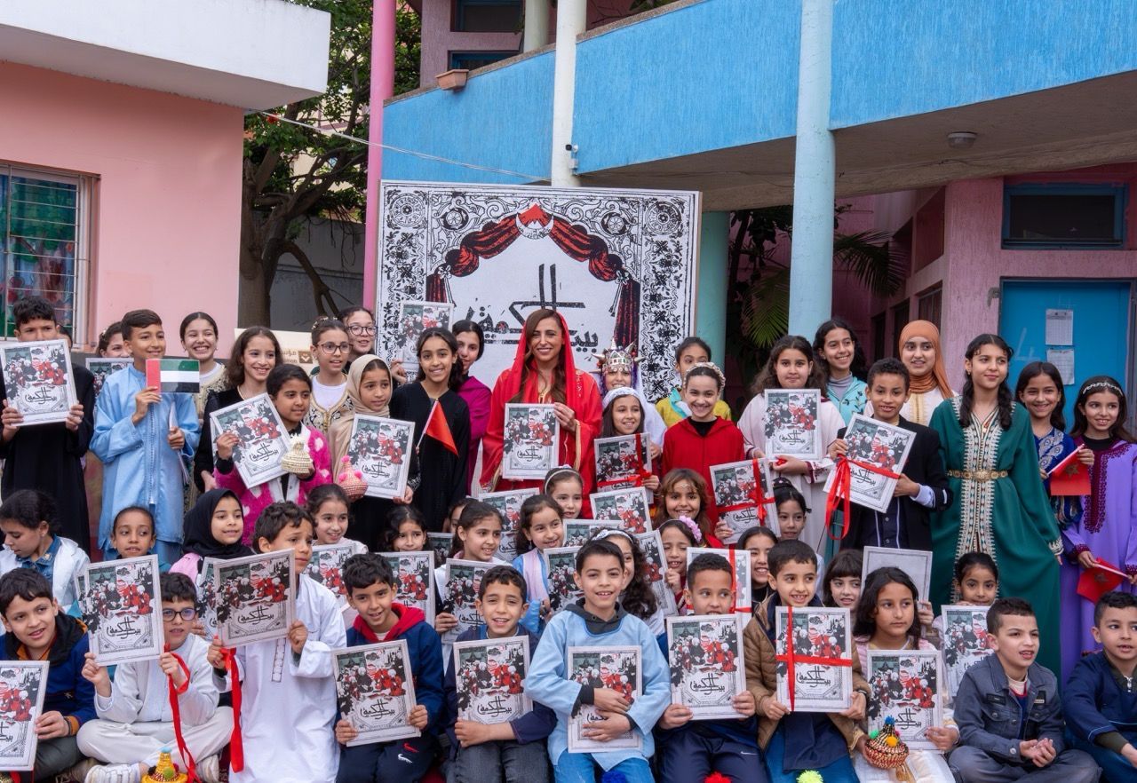 الامارات | "مؤسسة كلمات" تنقل رسالتها الإنسانية إلى المغرب بـ600 كتاب وتنفذ سلسلة مبادرات تعليمية وثقافية للأطفال