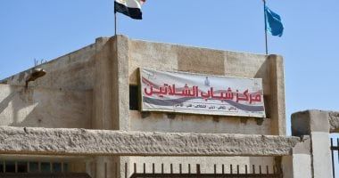 وزير الشباب والرياضة يفتتح أعمال تطوير الملعب الخماسى بمركز شباب شلاتين