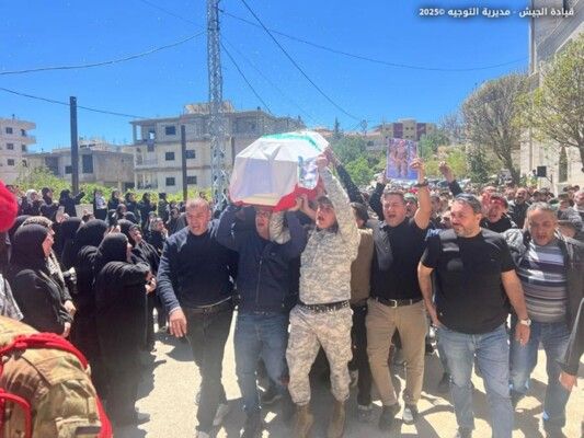 قائد الجيش خلال تشييع الشهداء العسكريين: من المؤكّد أنَّ مفهوم الاستشهاد في سبيل الوطن ظلَّ حاضرًا في وجدانهم