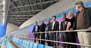 وزير الإسكان يتفقد المدينة الأولمبية بمنطقة الأعمال المركزية بمدينة "هانغتشو" الصينية