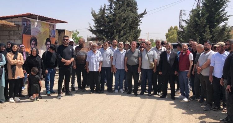 وقفة احتجاجية لأهالي بلدة حوش السيد طالبت ببسط الأمن لعودة 150 عائلة إلى منازلها