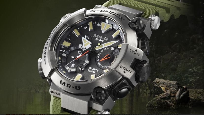 تكنولوجيا: كاسيو تطلق إصدارًا فاخرًا من G-Shock Frogman مستوحى من ضفدع الجولياث الأفريقي