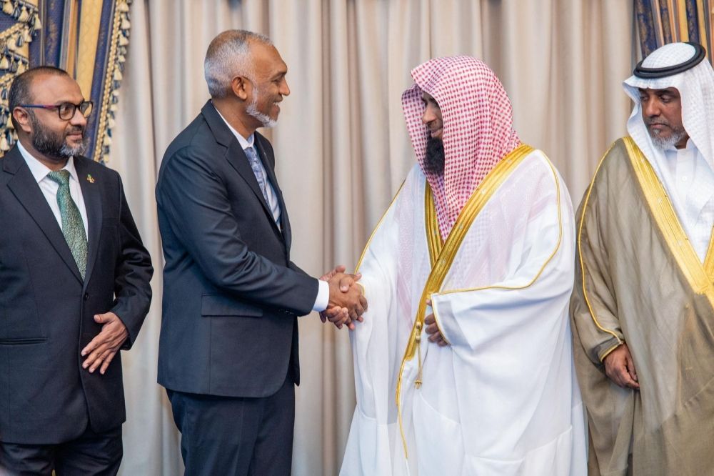 رئيس المالديف: "نؤمن بأن المملكة هي القائدة للأمة الإسلامية"