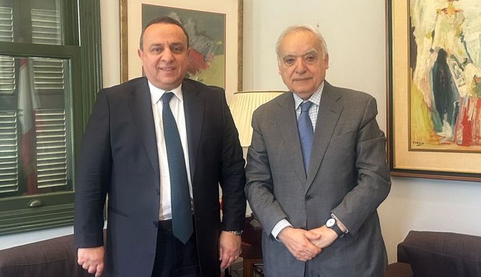 وزير الثقافة تسلم دعوة من وسام فتوح للمشاركة في مؤتمر اقتصادي دولي في باريس