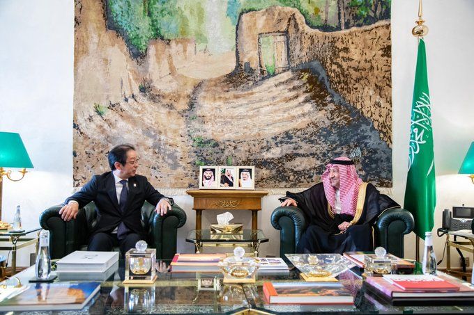 السعودية | نائب وزير الخارجية يستقبل مساعد وزير الخارجية مدير عام إدارة الشرق الأوسط وأفريقيا بوزارة خارجية اليابان