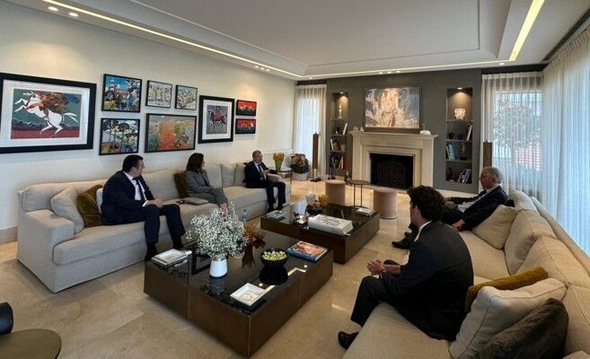 باسيل بحث مع سفير فرنسا آخر المستجدات في لبنان والمنطقة