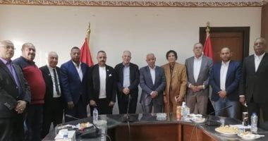 اتحاد العمال يبحث تعزيز التعاون النقابي مع وفود من المغرب والجزائر وليبيا