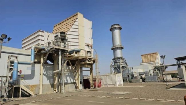 توفر الوقو يعيد كهرباء الرئيس للخدمة بعدن