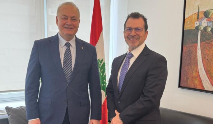 شحادة أطلع روداكوف على مشاريع وزارة التكنولوجيا المقبلة واستقبل القائم بأعمال الاتحاد الأوروبي