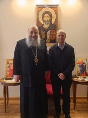 المتروبوليت الصوري بحث مع نكد شؤونًا بقاعية ولبنانية خلال زيارة معايدة في عيد الفصح