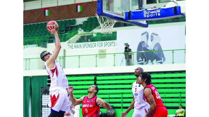 الامارات | الشارقة وشباب الأهلي في لقاء حسم صدارة دوري السلة