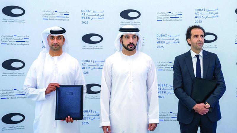 الامارات | حمدان بن محمد: الإمارات ستكون الأفضل دائماً في تبني الابتكارات والخدمات الرقمية