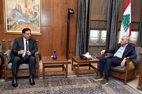 بري استقبل دياب والحجار وأبرق لأمين سر الفاتيكان معزياً بوفاة البابا فرنسيس