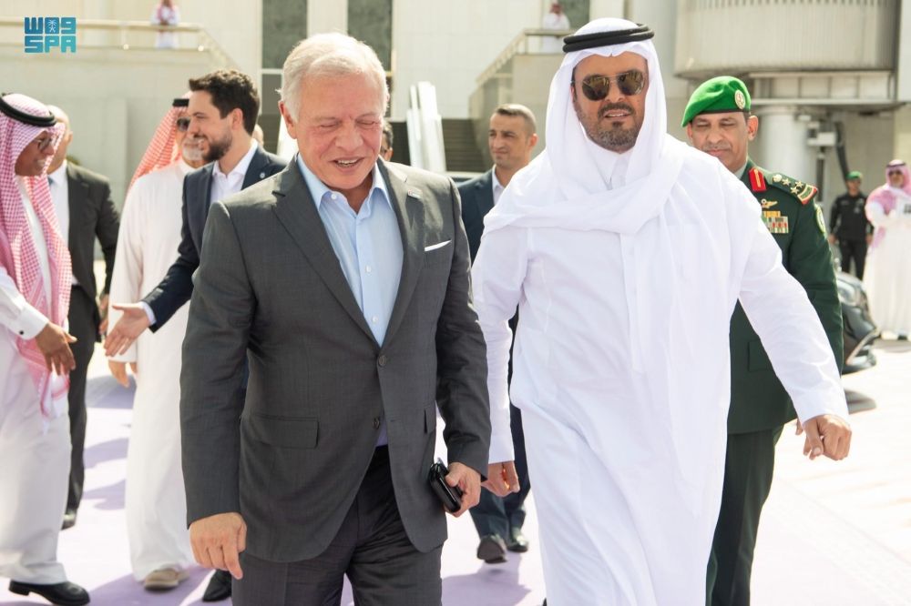 ملك الأردن يغادر جدة