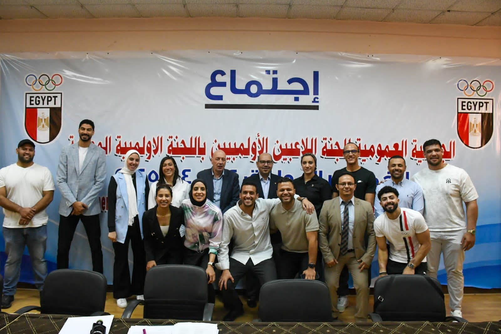إعلان تشكيل لجنة اللاعبين باللجنة الأولمبية المصرية بعد إنتهاء الانتخابات