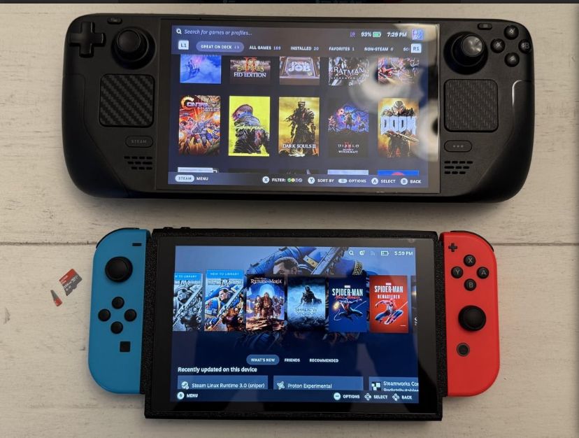 تكنولوجيا: تعديل مذهل يجمع بين Valve وNintendo يحوّل Steam Deck إلى جهاز محمول بأسلوب Switch