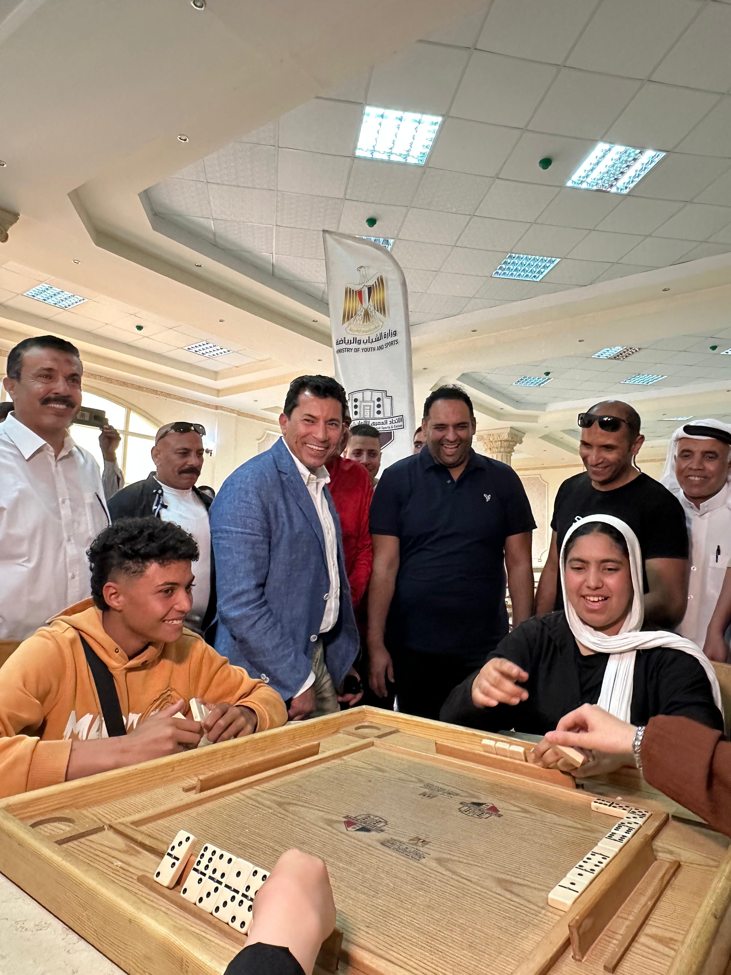 الألعاب الترفيهية ومراكز الشباب تتألق في ختام الأولمبياد الحدودية واحتفالات تحرير سيناء