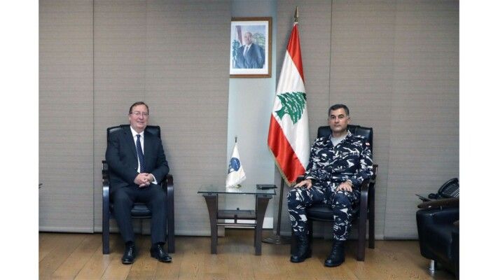 المدير العام لقوى الأمن استقبل السفيرين البريطاني والمجري