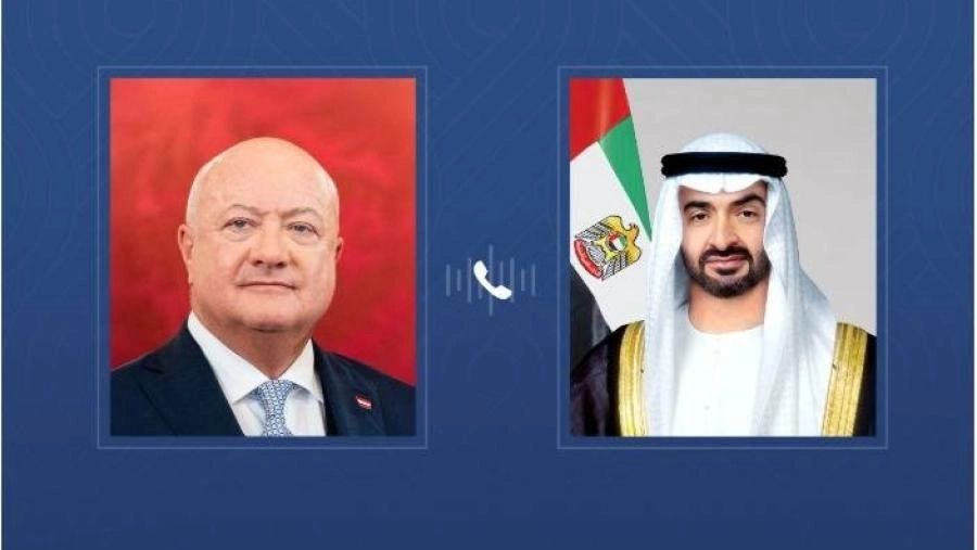 الامارات | رئيس الدولة يبحث هاتفيا مع مستشار النمسا العلاقات الثنائية والقضايا المشتركة