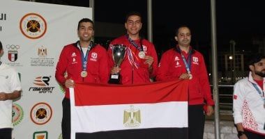 مصر تتألق في البطولة العربية للرماية وتحصد الذهب في منافسات المسدس 10م فرق رجال وسيدات.