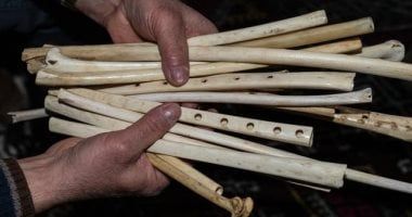 تكنولوجيا: قبيلة مجهولة سابقا فى تكساس استخدمت عظاما بشرية لتأليف الموسيقى