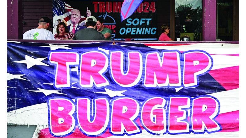 الامارات | «ترامب برغر».. يستقطب مؤيدي الرئيس الأميركي في تكساس