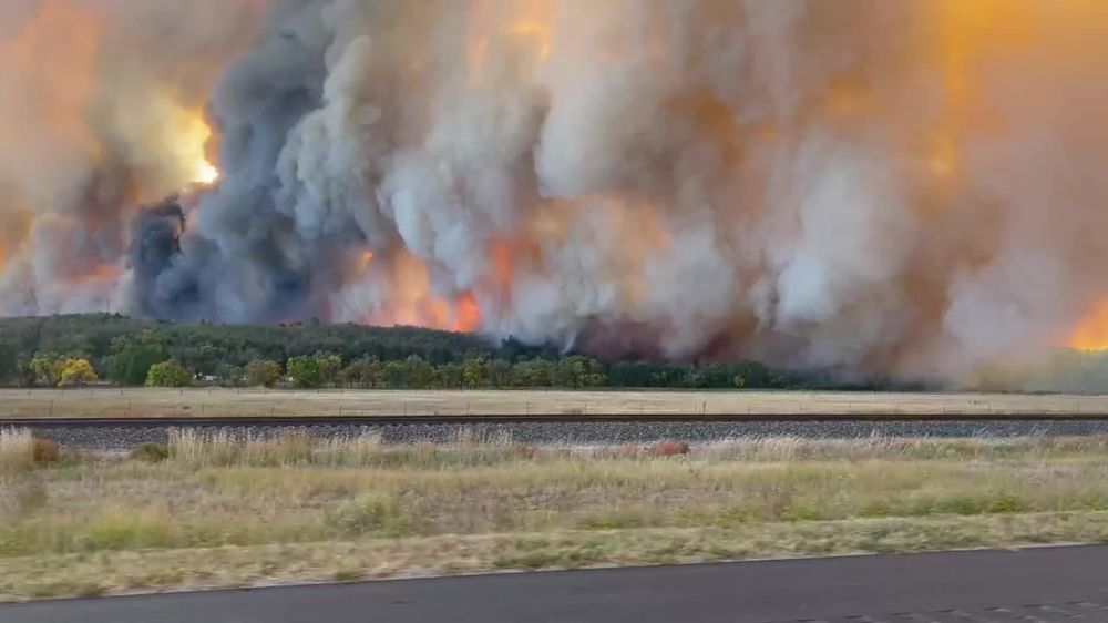 أمريكا.. حريق غابات يلتهم آلاف الأفدنة بولاية نبراسكا