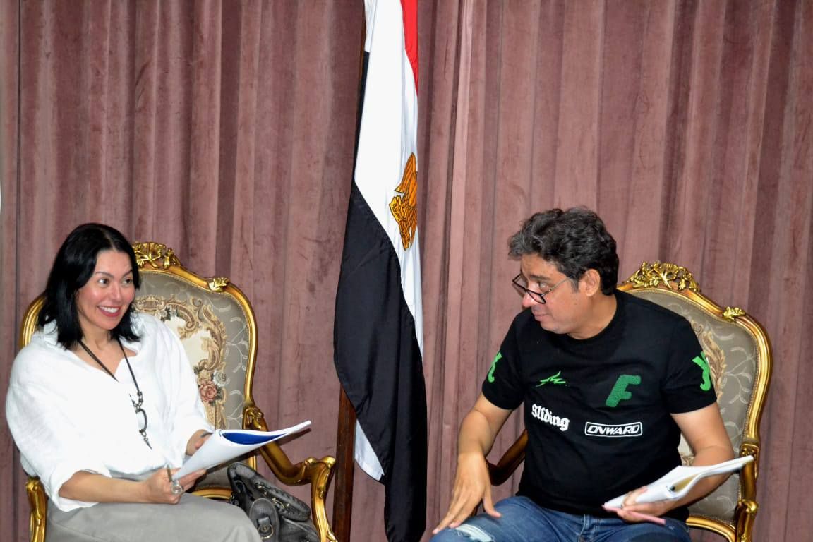 صور البروفة الأولى لمسرحية "الملك وأنا" من بطولة لقاء الخميسي