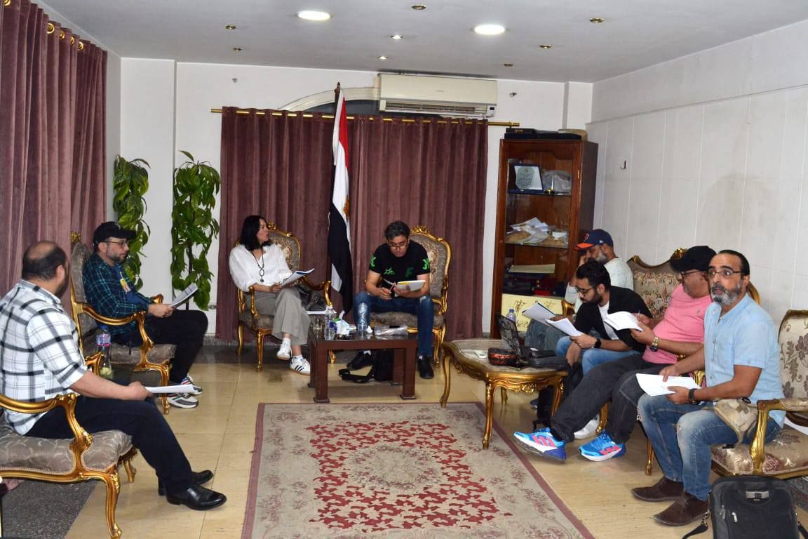 صور البروفة الأولى لمسرحية "الملك وأنا" من بطولة لقاء الخميسي