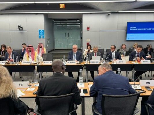 جابر عقد سلسلة لقاءات في ختام زيارته لواشنطن: شرعنا في تنفيذ إصلاحات هيكلية وندعو لتمويل إعادة الإعمار