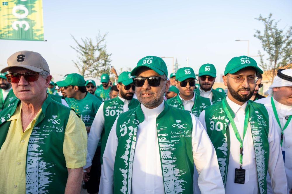 تزامنًا مع إعلان مستهدفات الرؤية.. 200 ألف مشارك في "امش 30"