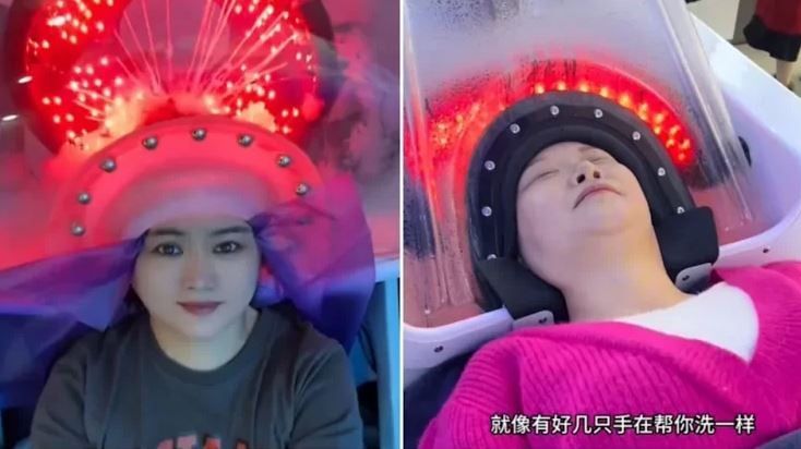 تكنولوجيا: أجهزة غسل الشعر المدعومة بالذكاء الاصطناعى تجتاح الصالونات الصينية
