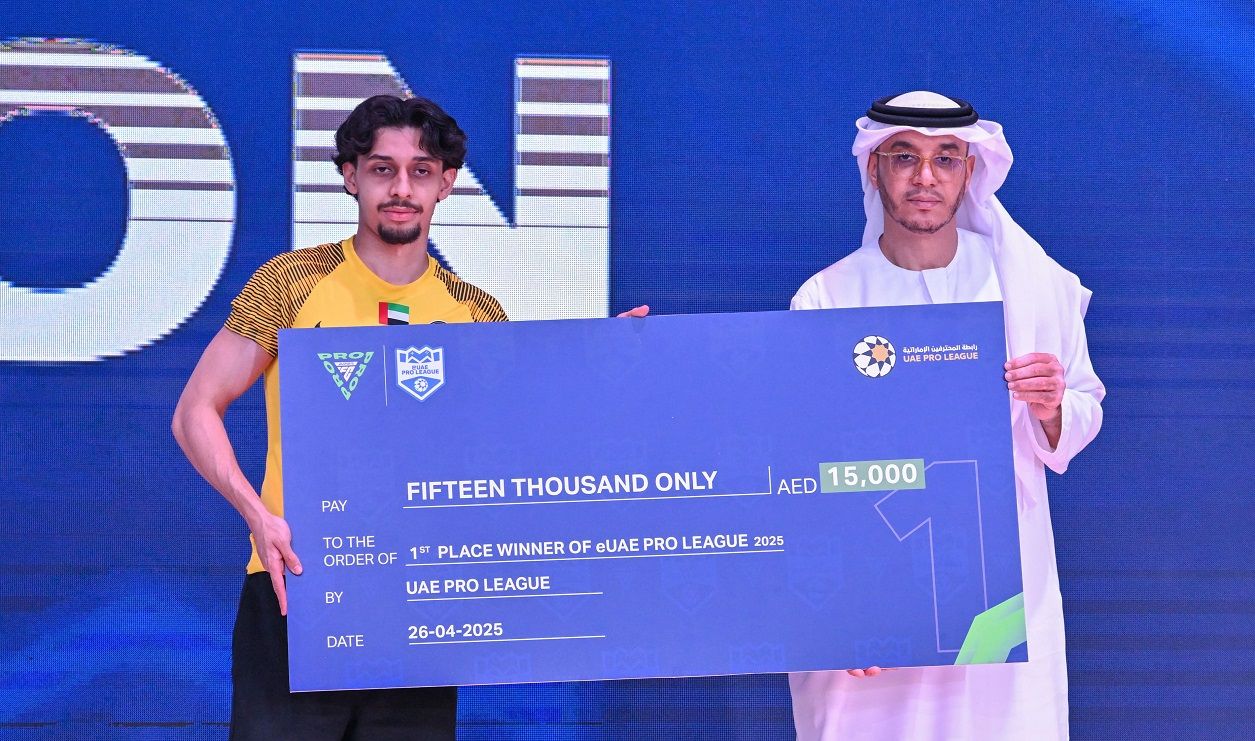 الامارات | نادي كلباء بطلاً لدوري رابطة المحترفين الإماراتية الإلكتروني