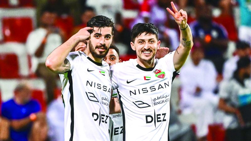 الامارات | شباب الأهلي في اختبار «السعادة».. والشارقة  يصطدم بالجزيرة