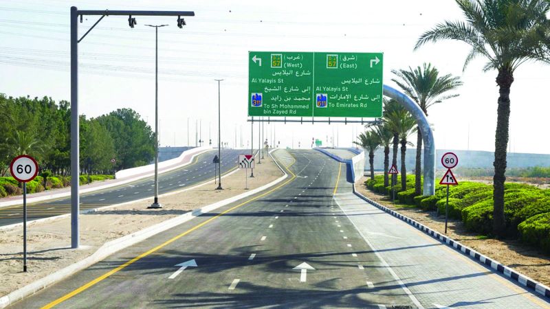 الامارات | «طرق دبي» تفتتح تقاطعاً مجسّراً بطول 1.8 كم لخدمة «مجمع الاستثمار»