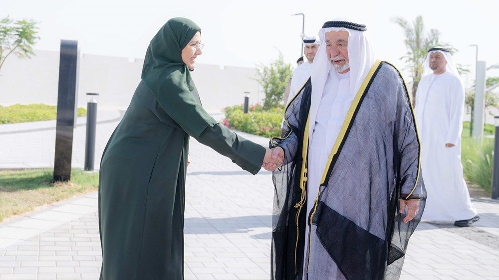 سلطان القاسمي يفتتح المباني الجديدة لمدينة الشارقة للخدمات الإنسانية في منطقة براشي