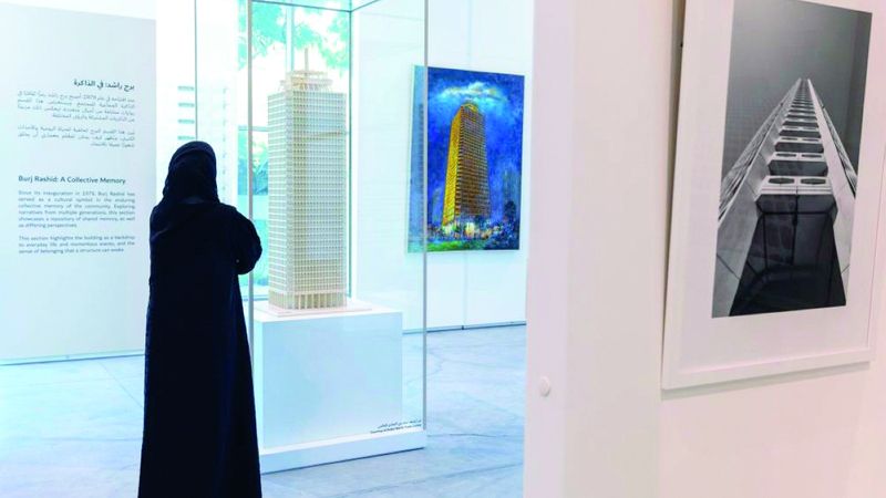 الامارات | «دبي للثقافة» تطلق العنان لرسم أيقونة «برج راشد»